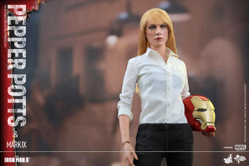 Illustration for article titled Gwyneth Paltrow's Lifelike Pepper Potts Figure Is Silently Judging You